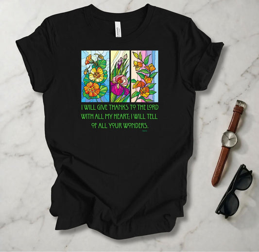 Thanks To The Lord With All My Heart T Shirt