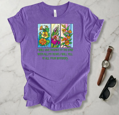 Thanks To The Lord With All My Heart T Shirt