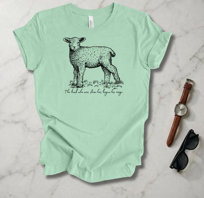 The Lamb Who Was Slain Has Begun His Reign T Shirt