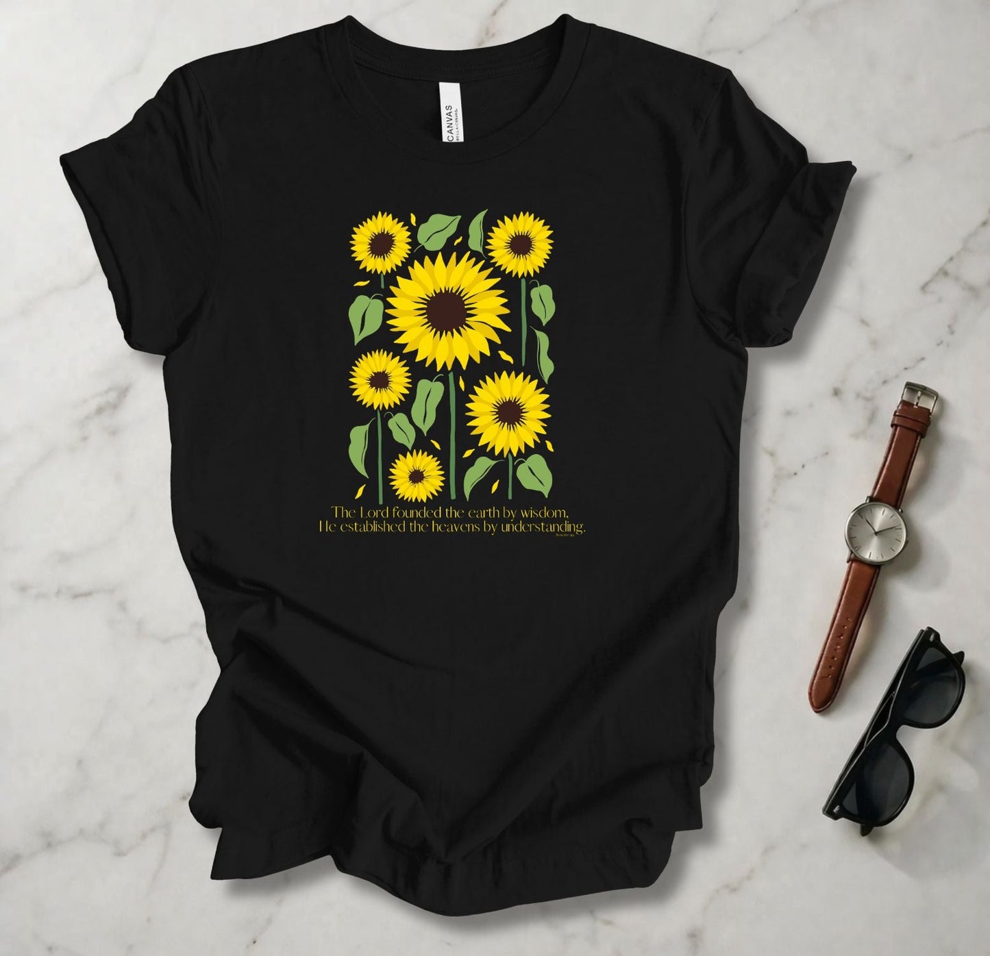 The Lord Founded The Earth By Wisdom T Shirt