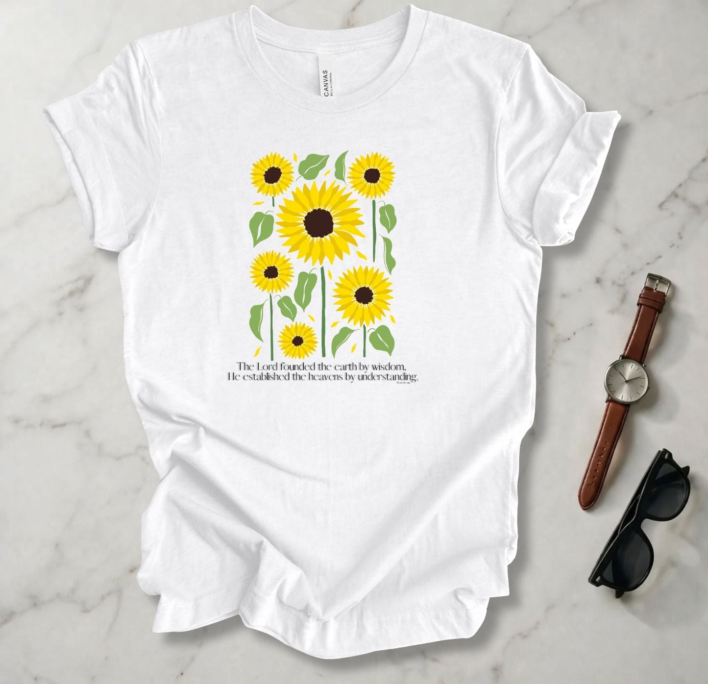 The Lord Founded The Earth By Wisdom T Shirt