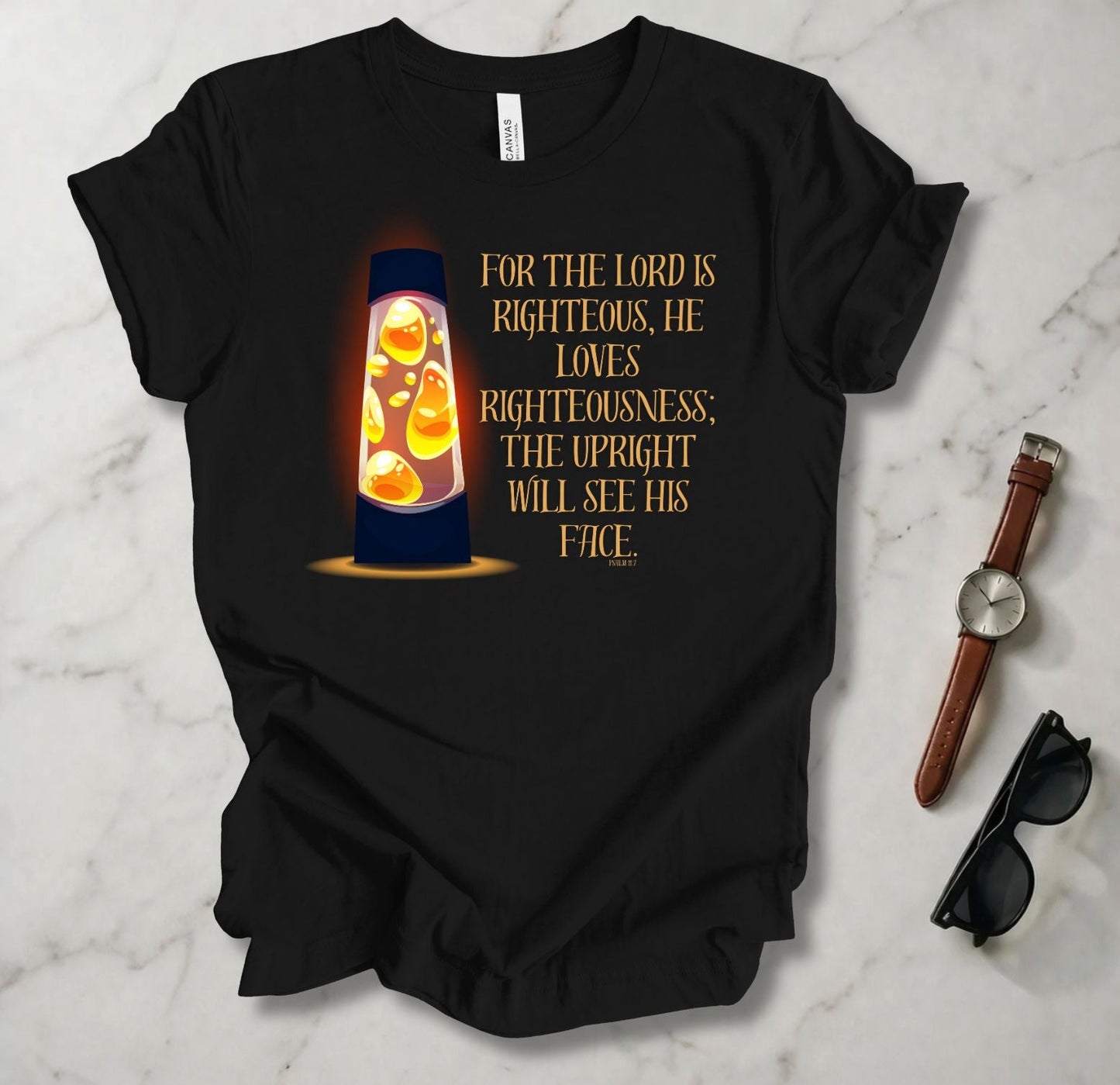 The Upright Will See His Face T Shirt