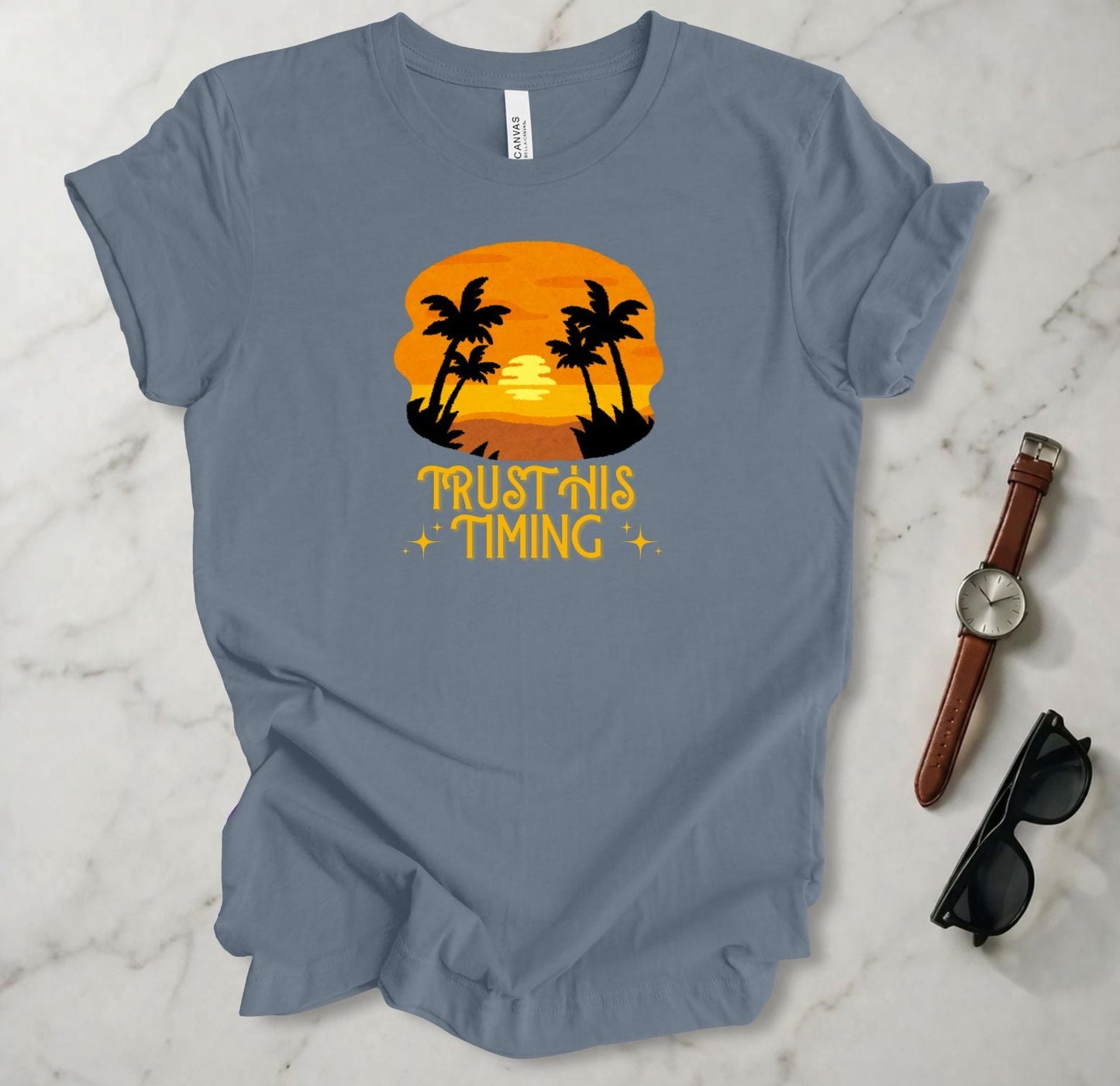 Trust His Timing T Shirt