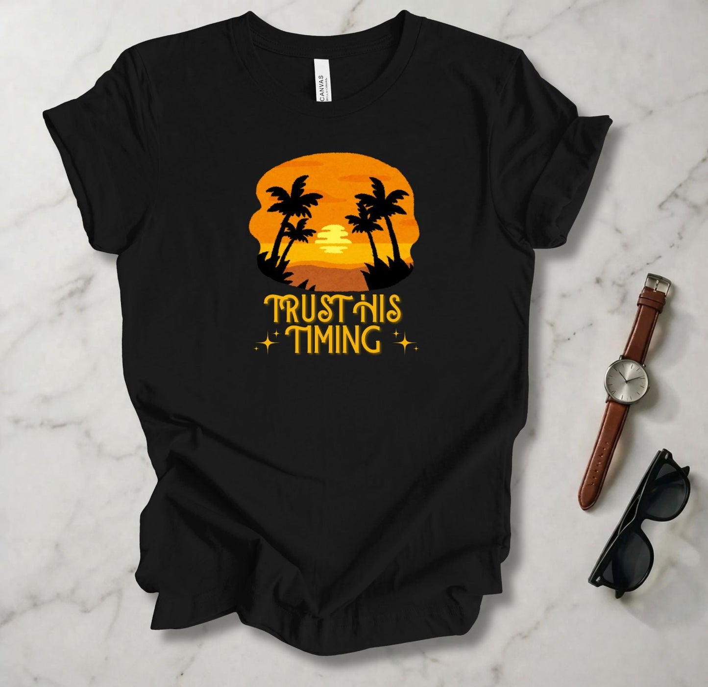 Trust His Timing T Shirt