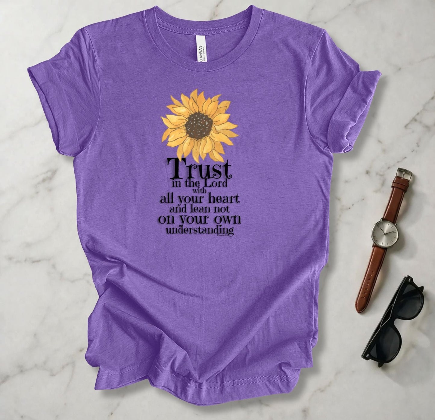 Trust In The Lord With All Your Heart T Shirt