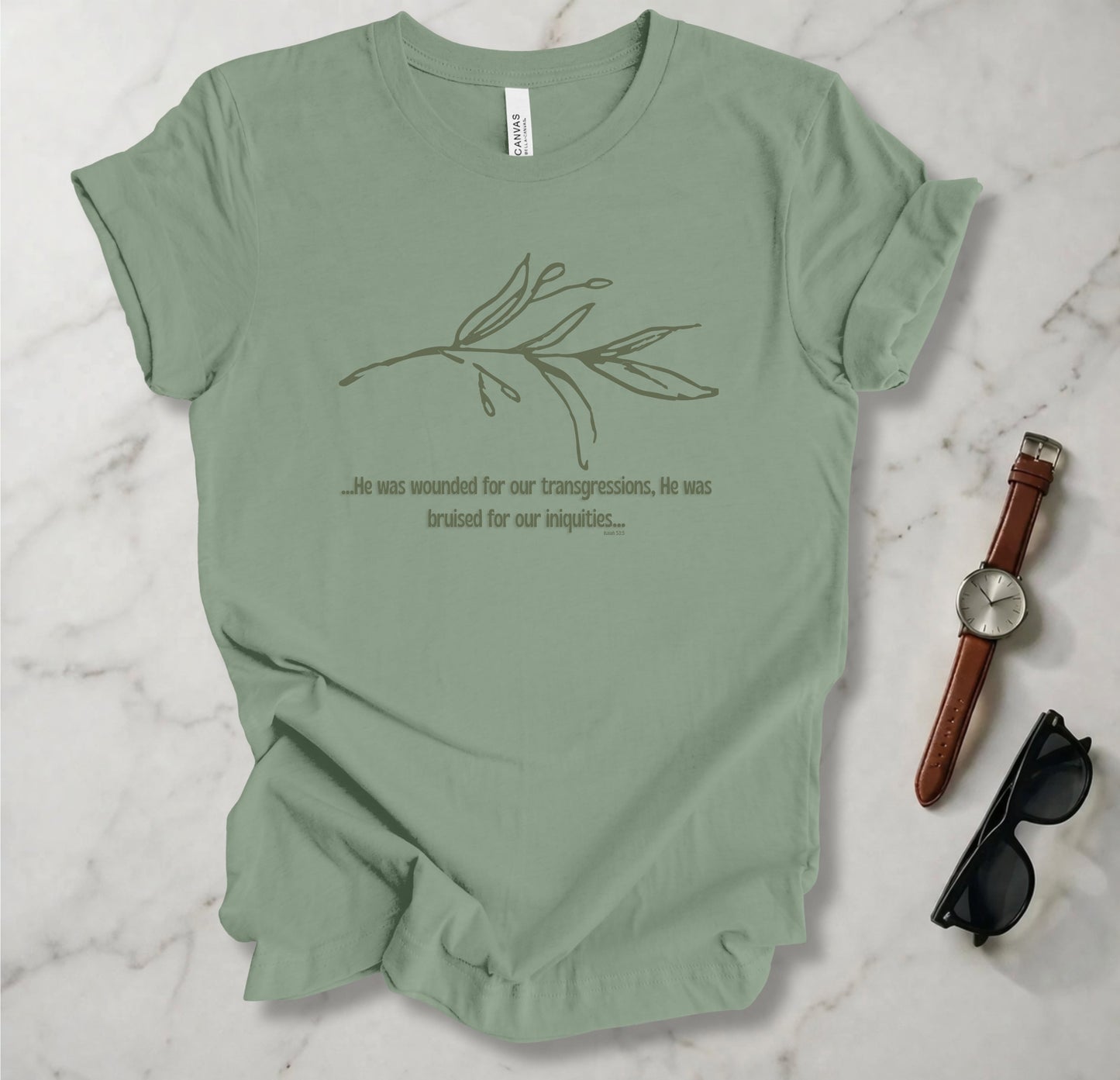 Wounded For Our Transgressions T Shirt