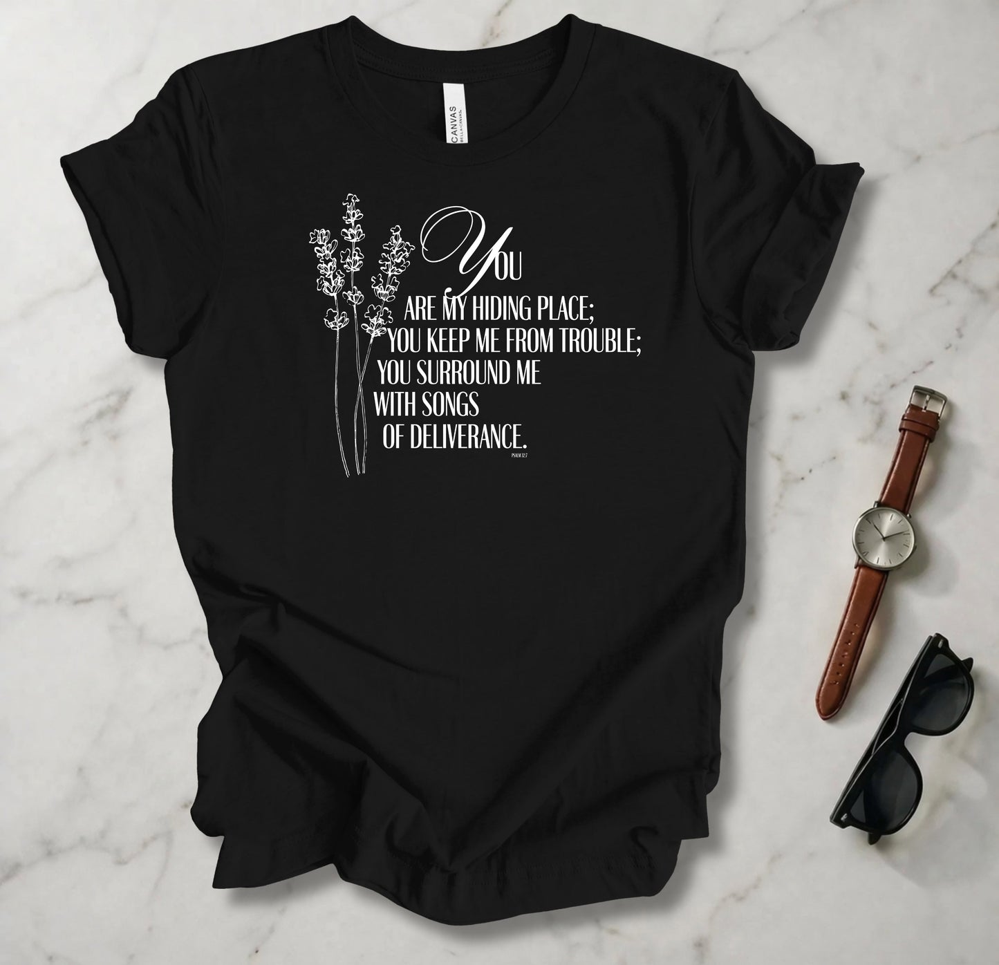 You Are My Hiding Place T Shirt