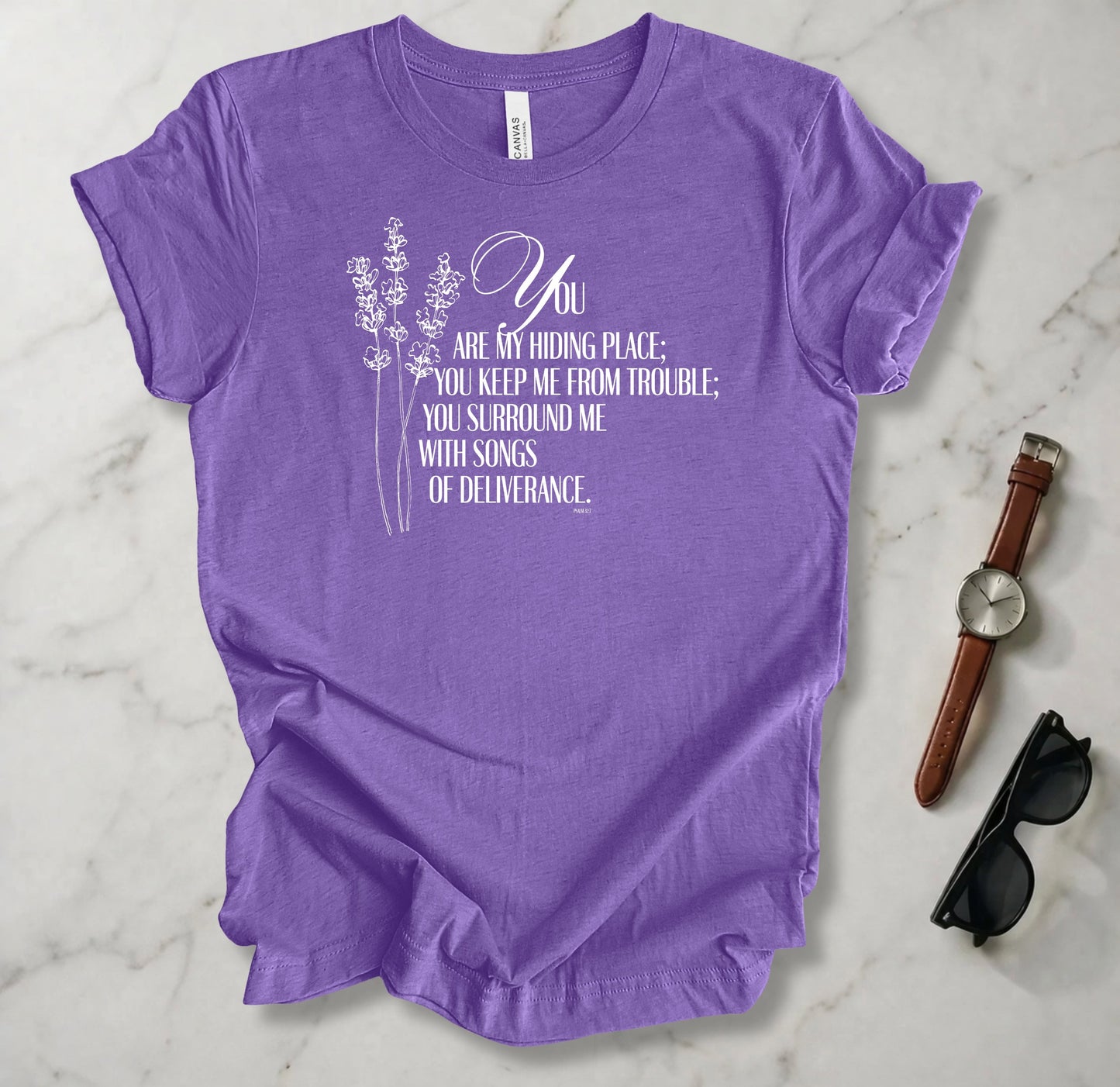 You Are My Hiding Place T Shirt