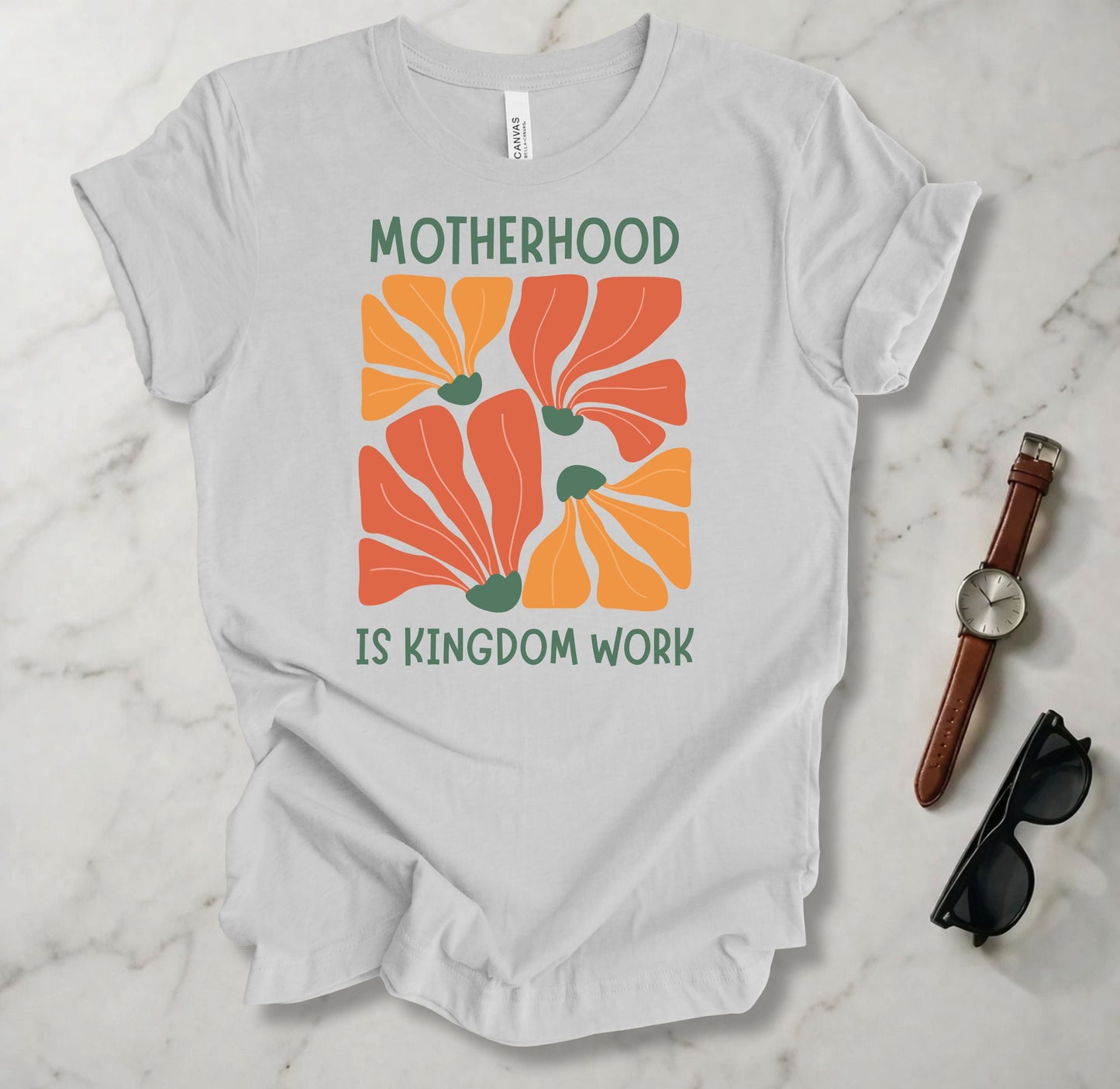 Motherhood Is Kingdom Work T Shirt