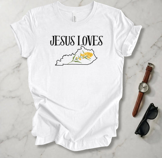 Jesus Loves Kentucky T Shirt