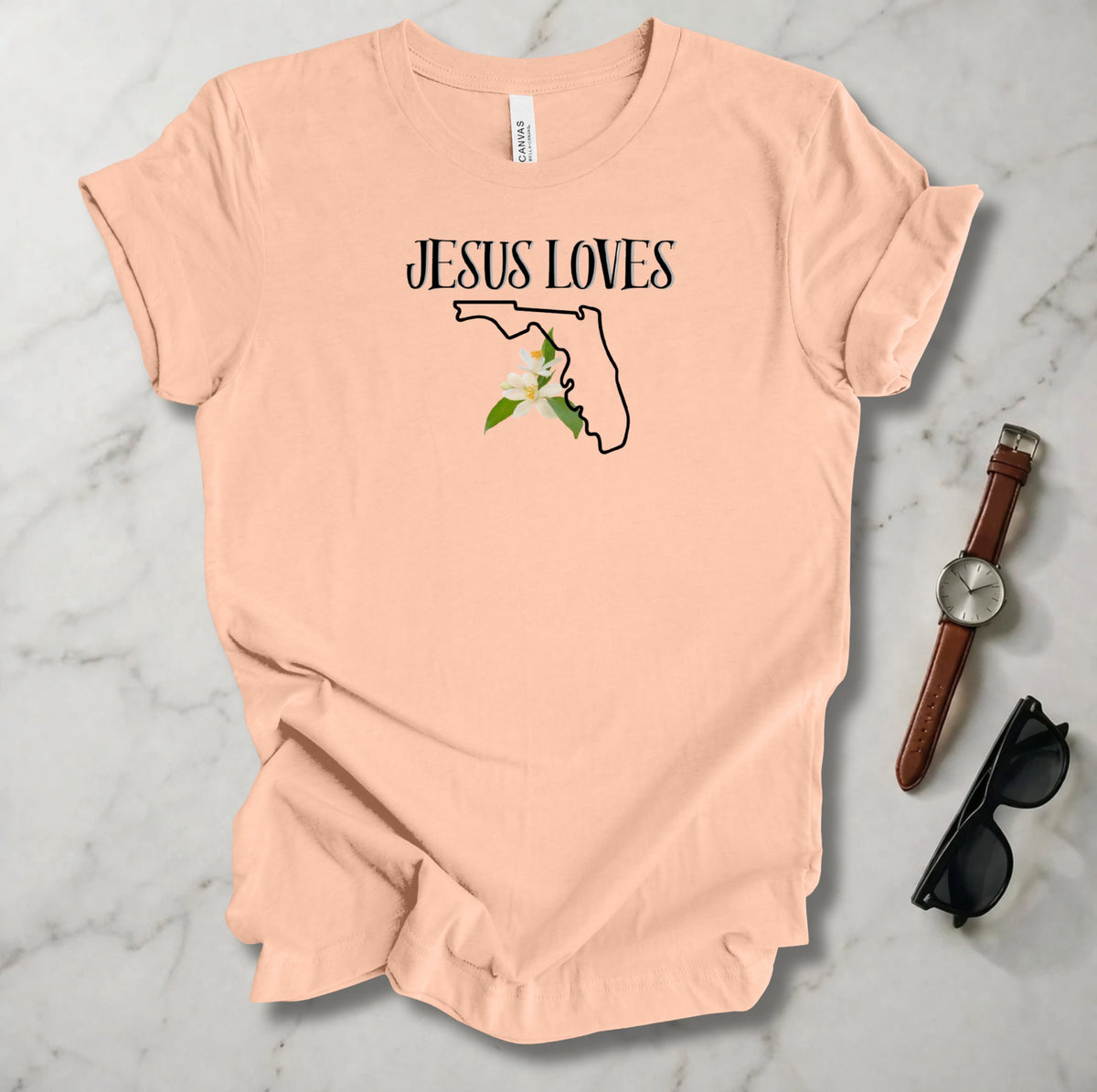 Jesus Loves Florida T Shirt