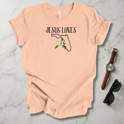 Jesus Loves Florida T Shirt