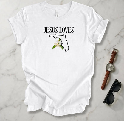 Jesus Loves Florida T Shirt