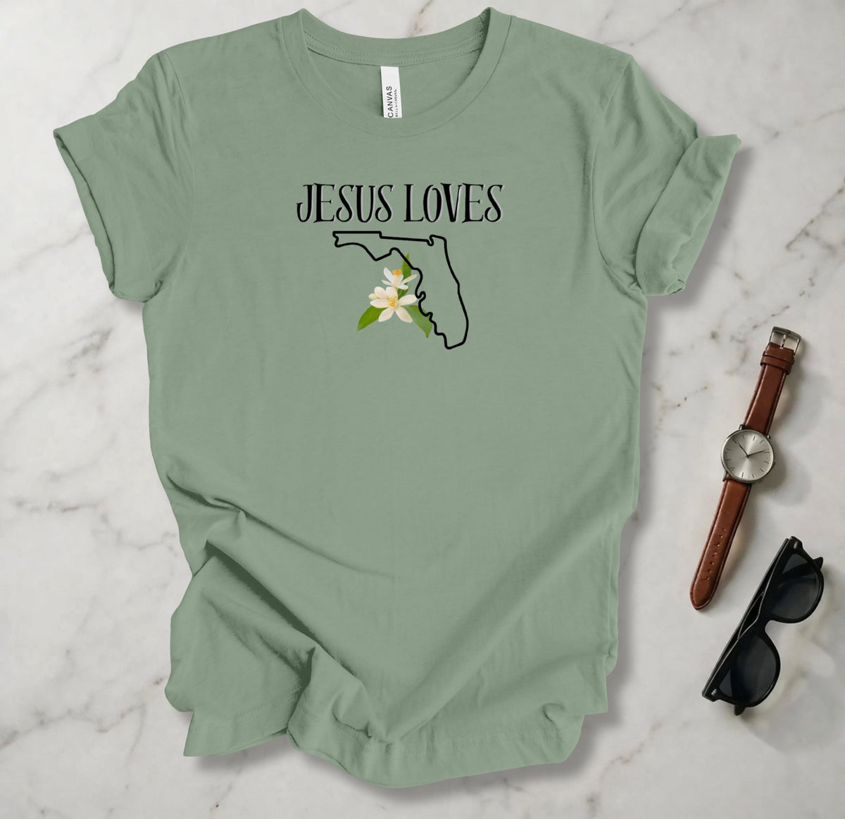 Jesus Loves Florida T Shirt
