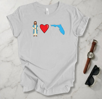 Jesus Loves Florida 1 T Shirt
