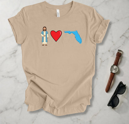 Jesus Loves Florida 1 T Shirt