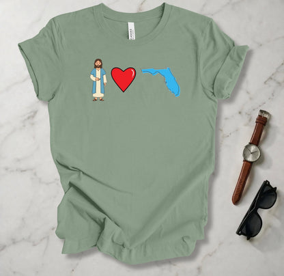 Jesus Loves Florida 1 T Shirt