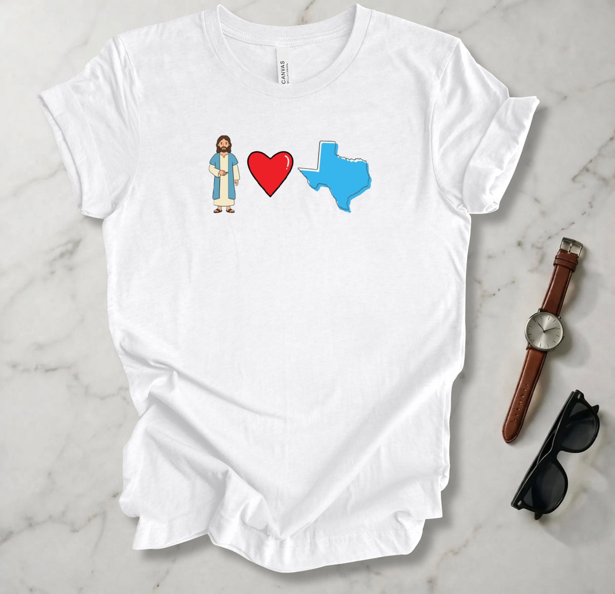 Jesus Loves Texas 1 T Shirt