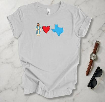 Jesus Loves Texas 1 T Shirt
