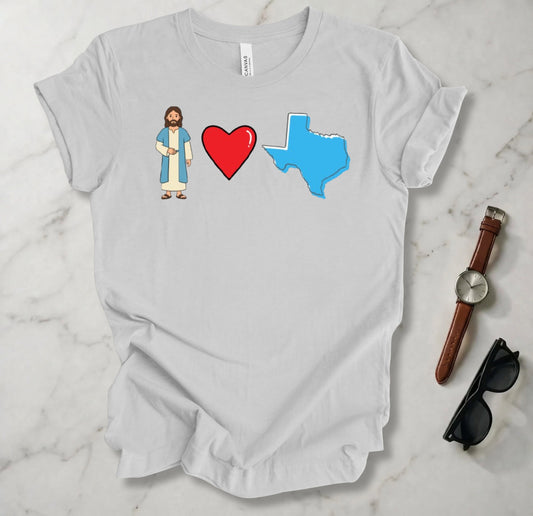 Jesus Loves Texas 1 T Shirt