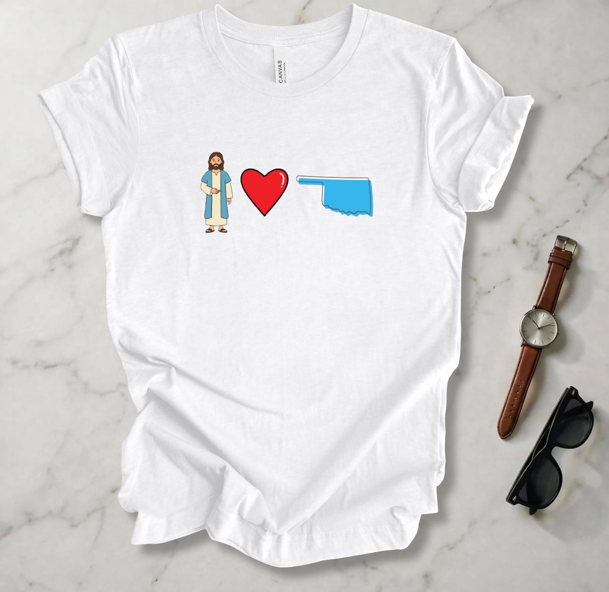 Jesus Loves Oklahoma 1 T Shirt