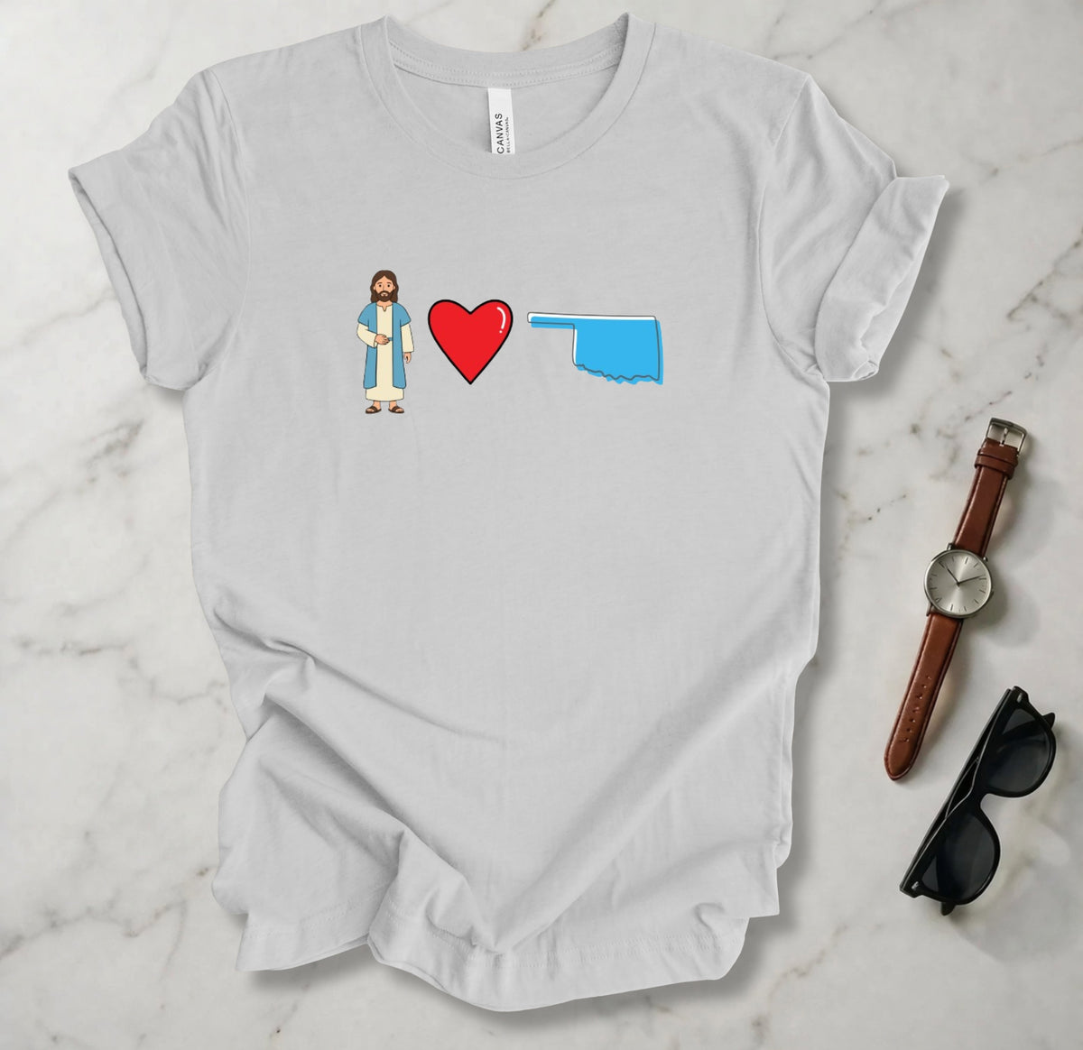 Jesus Loves Oklahoma 1 T Shirt