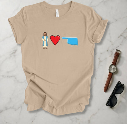 Jesus Loves Oklahoma 1 T Shirt