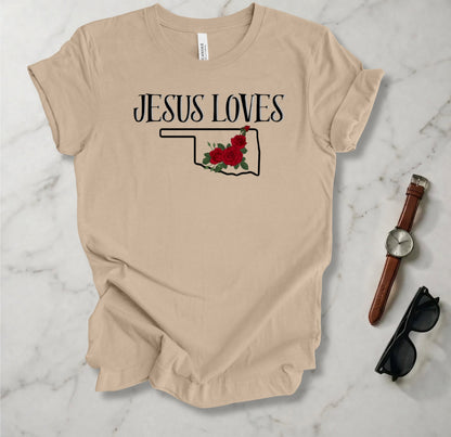 Jesus Loves Oklahoma T Shirt
