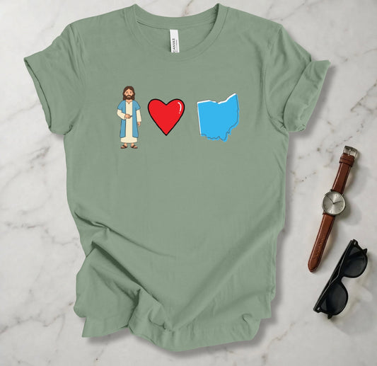 Jesus Loves Ohio1 T Shirt