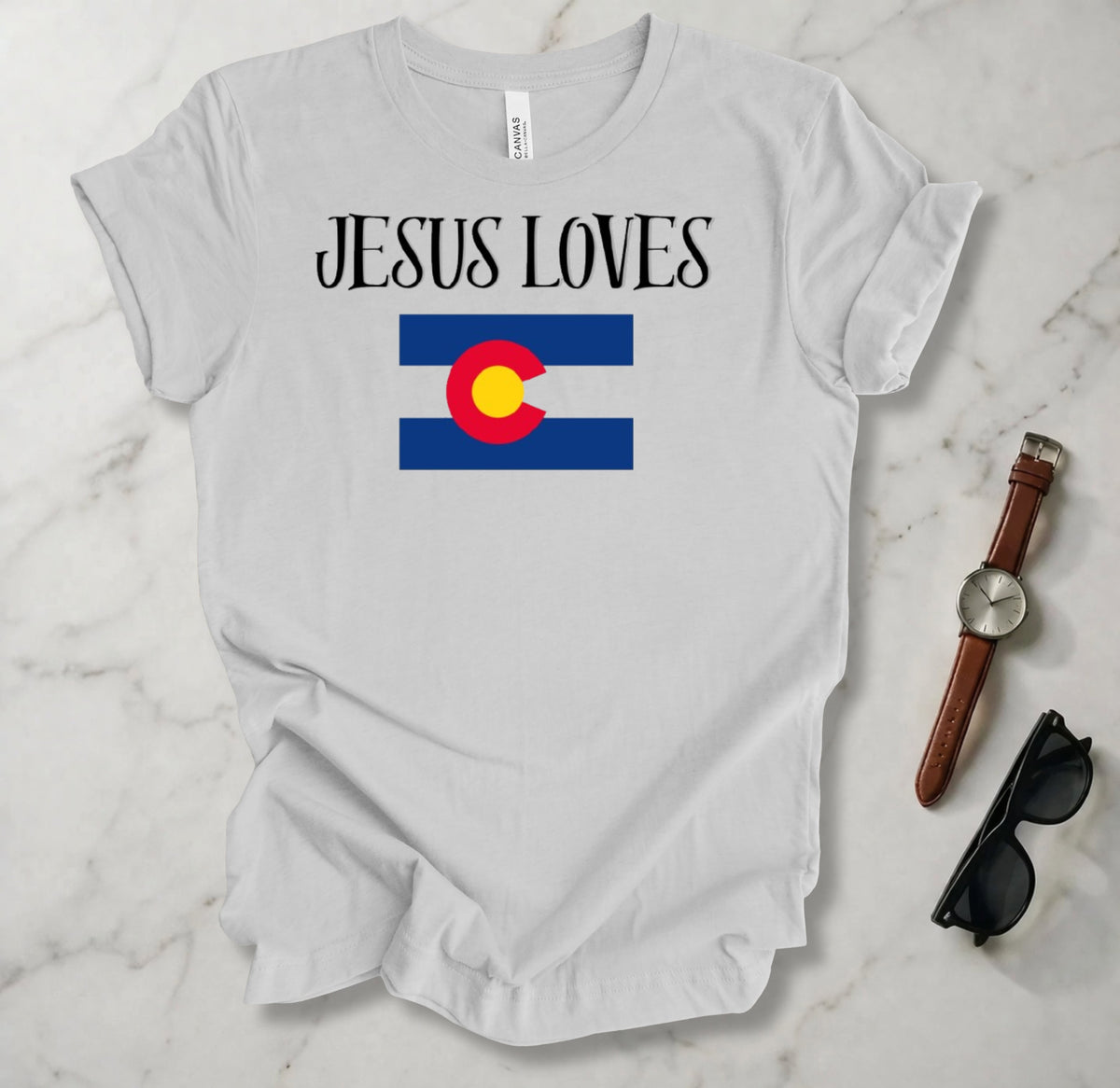 Jesus Loves Colorado T Shirt