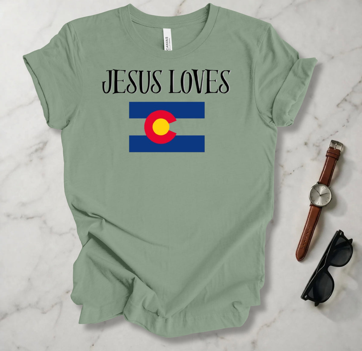 Jesus Loves Colorado T Shirt