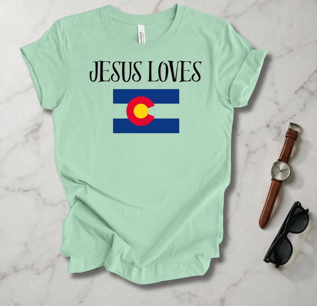 Jesus Loves Colorado T Shirt