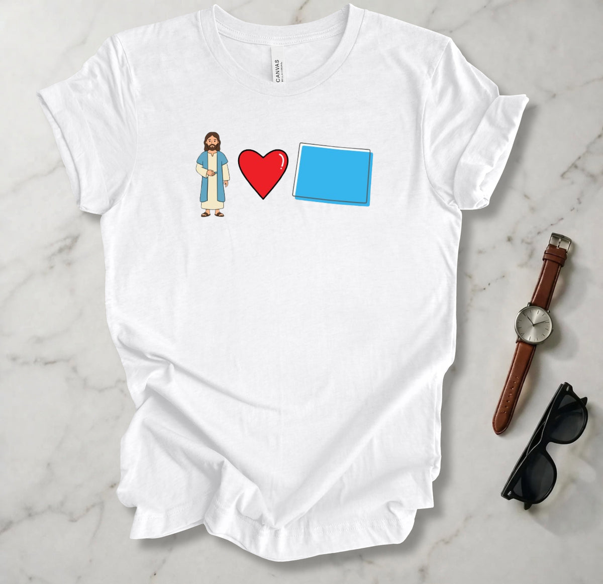 Jesus Loves Colorado 1 T Shirt