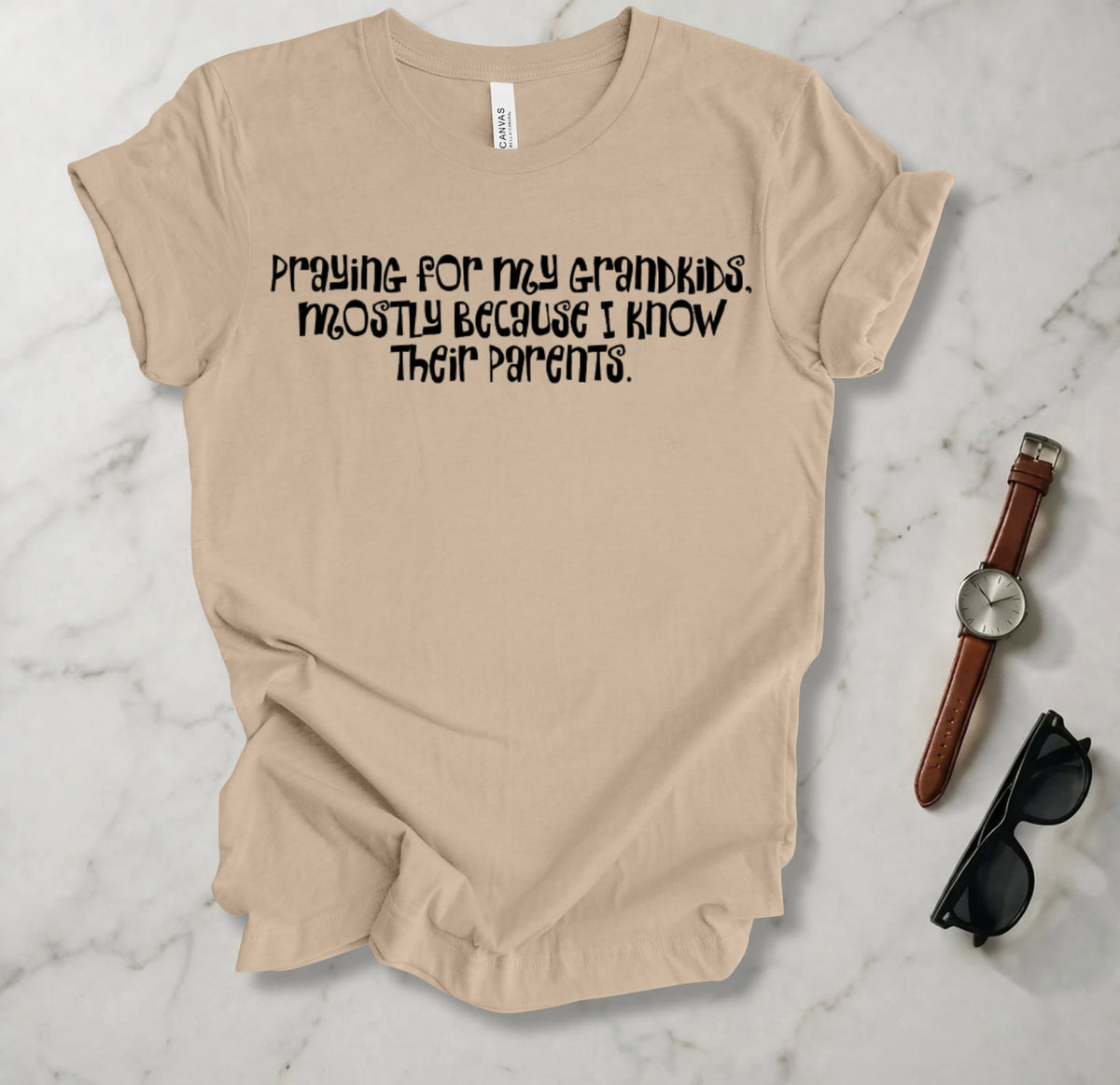 Praying For My Grandkids T Shirt