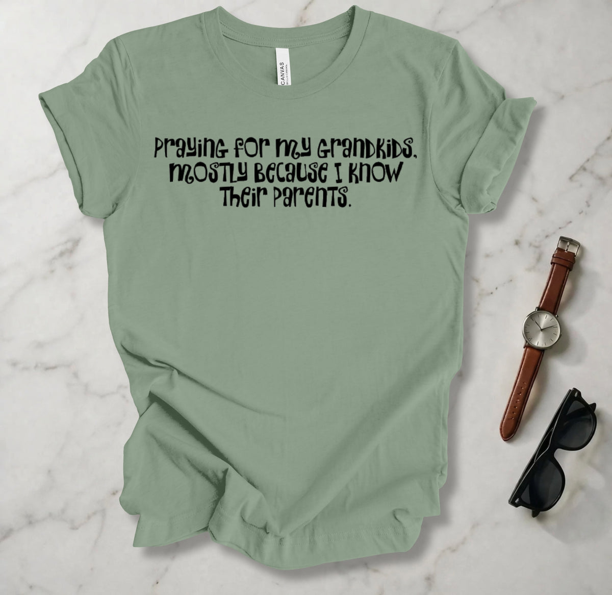 Praying For My Grandkids T Shirt