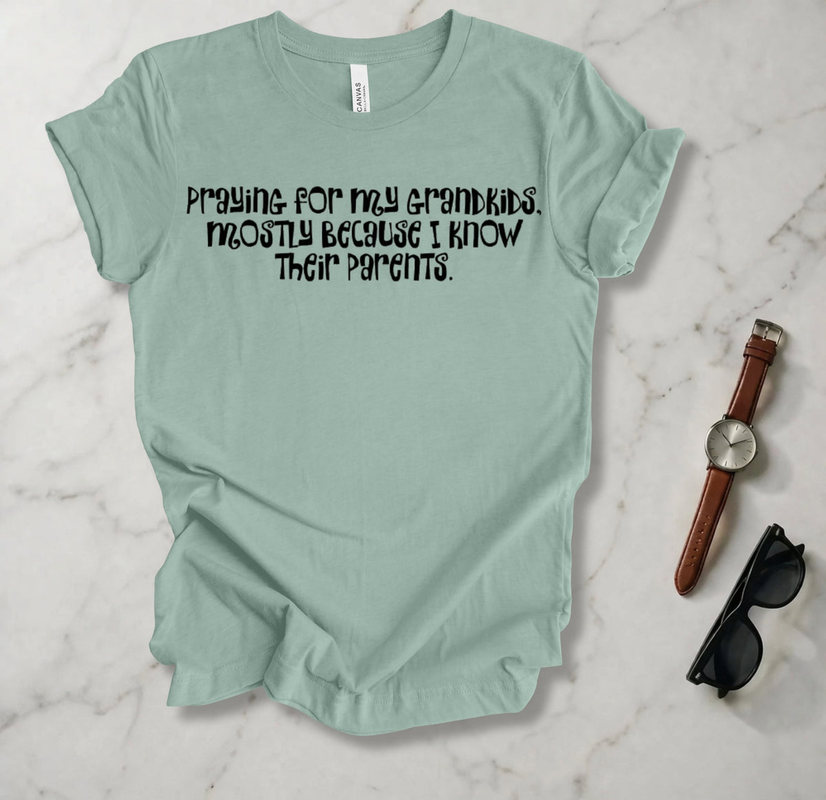 Praying For My Grandkids T Shirt
