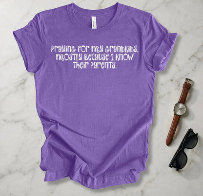 Praying For My Grandkids T Shirt