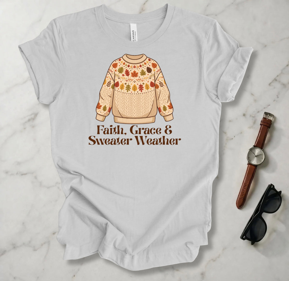 Faith, Grace & Sweater Weather T Shirt