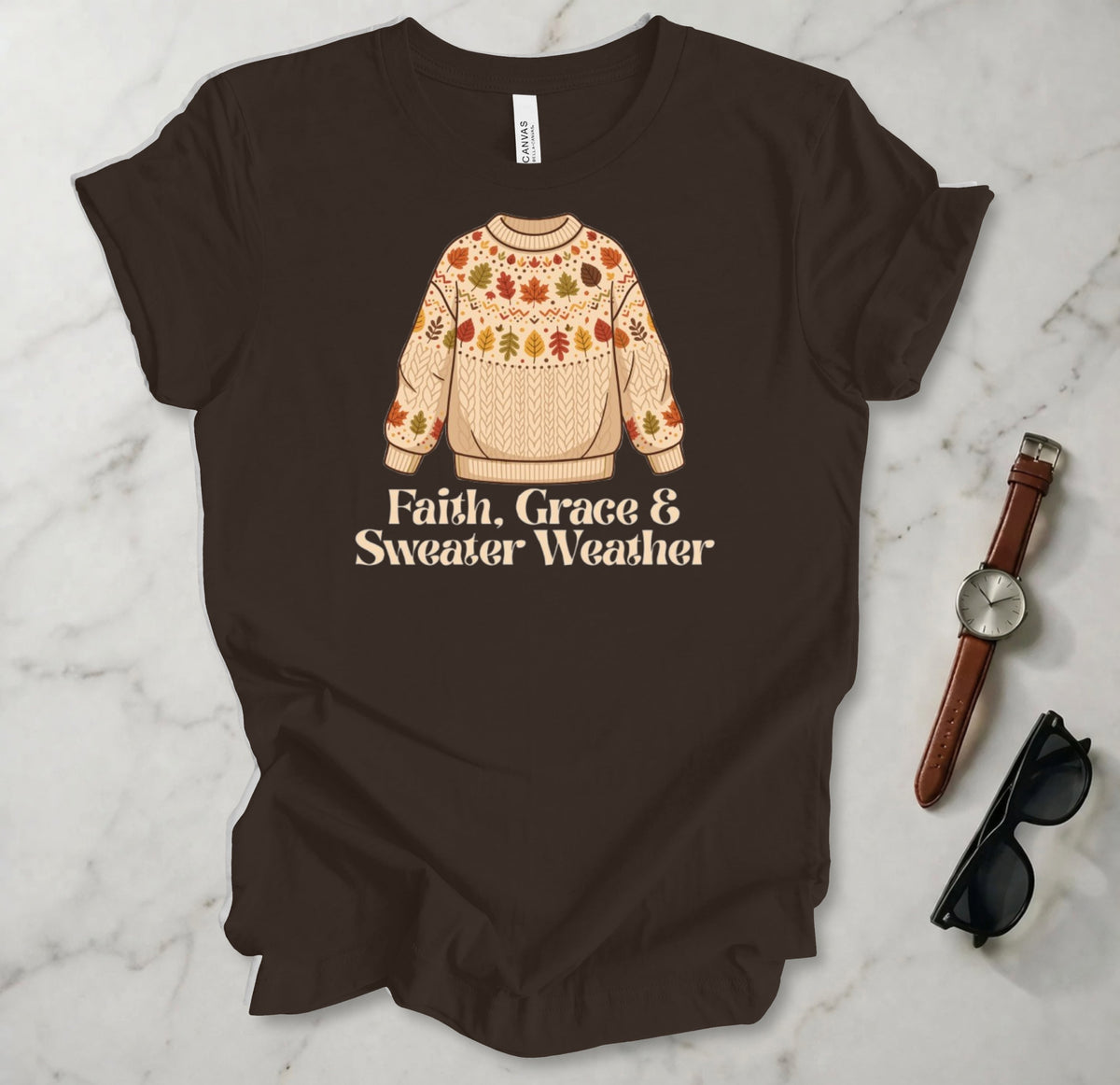 Faith, Grace & Sweater Weather T Shirt