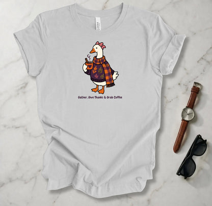 Gather Give Thanks Grab Coffee T Shirt