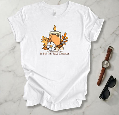 Buying Fall Candles T Shirt