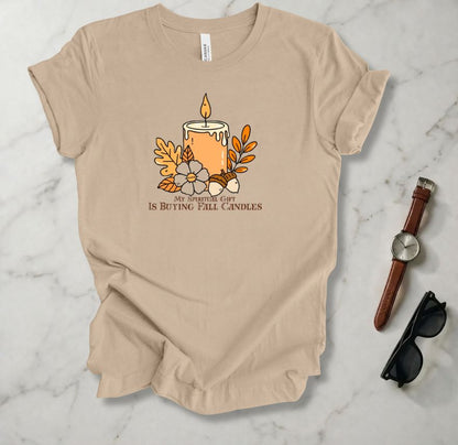 Buying Fall Candles T Shirt