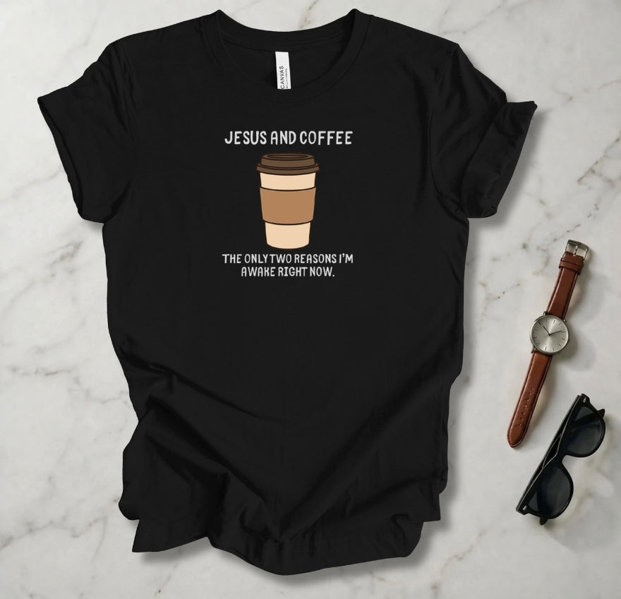 Jesus And Coffee T Shirt