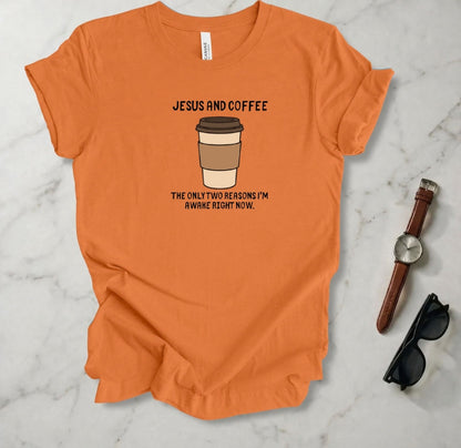 Jesus And Coffee T Shirt