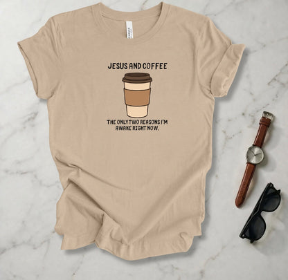 Jesus And Coffee T Shirt