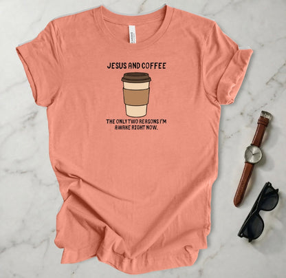 Jesus And Coffee T Shirt
