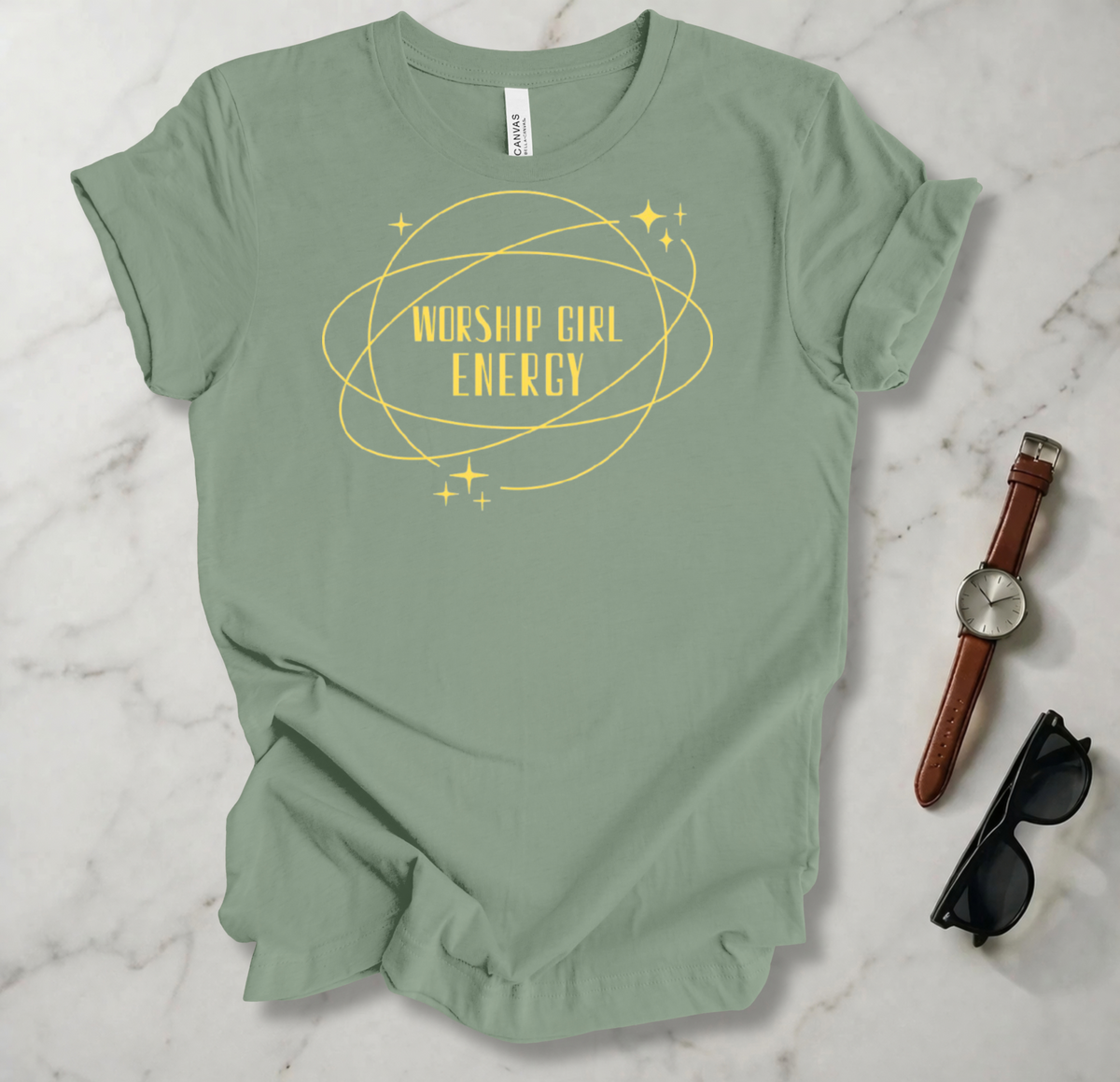 Worship Girl Energy T Shirt