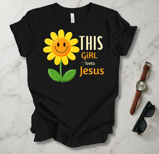 This Girl Loves Jesus T Shirt