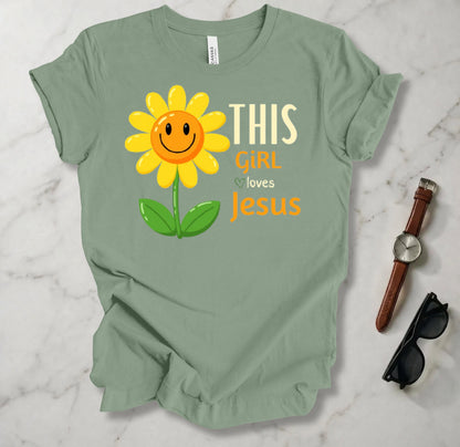 This Girl Loves Jesus T Shirt