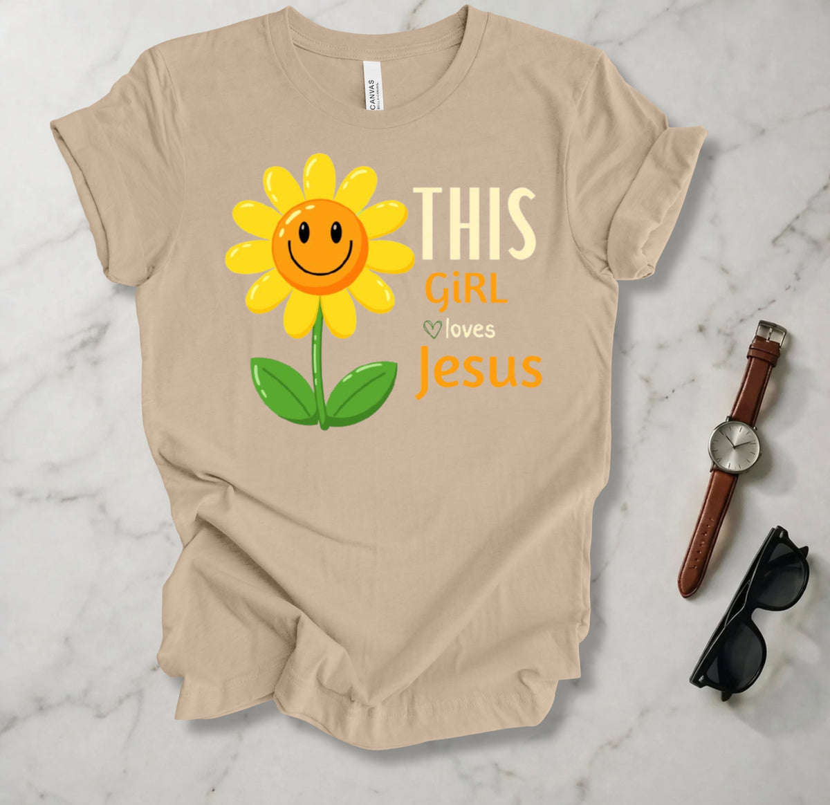 This Girl Loves Jesus T Shirt